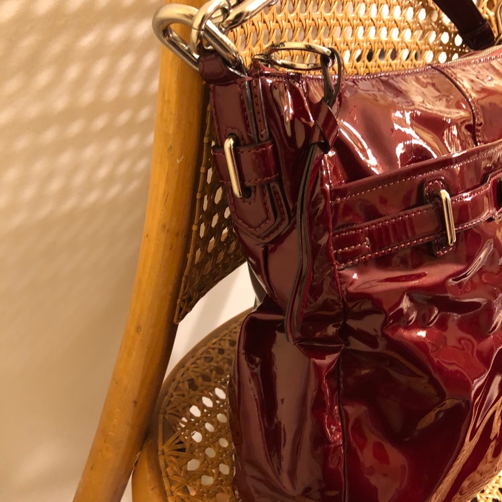 Coach Chelsea ashlyn patent f17861 crimson red bag - Picture 6 of 12